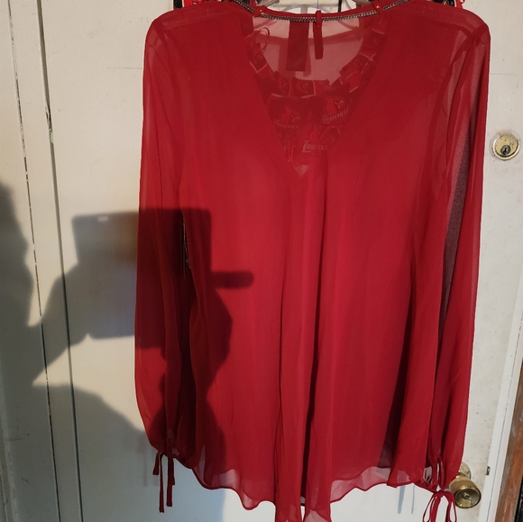 Sheer Blouse - Picture 2 of 2